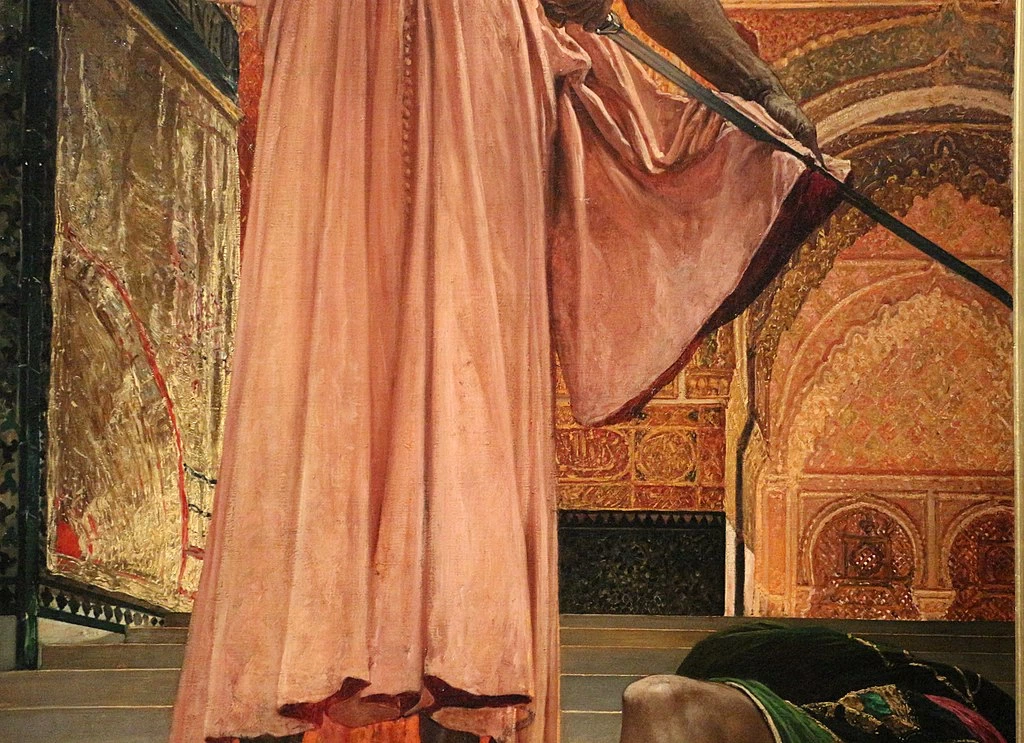 Esecuzione senza processo sotto i re moreschi di Granada - Museo d'Orsay, Parigi, dettaglio 2